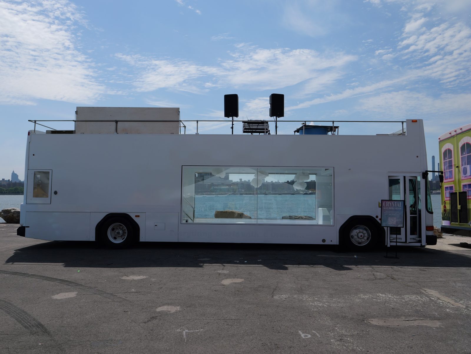 Double Decker Glass Bus