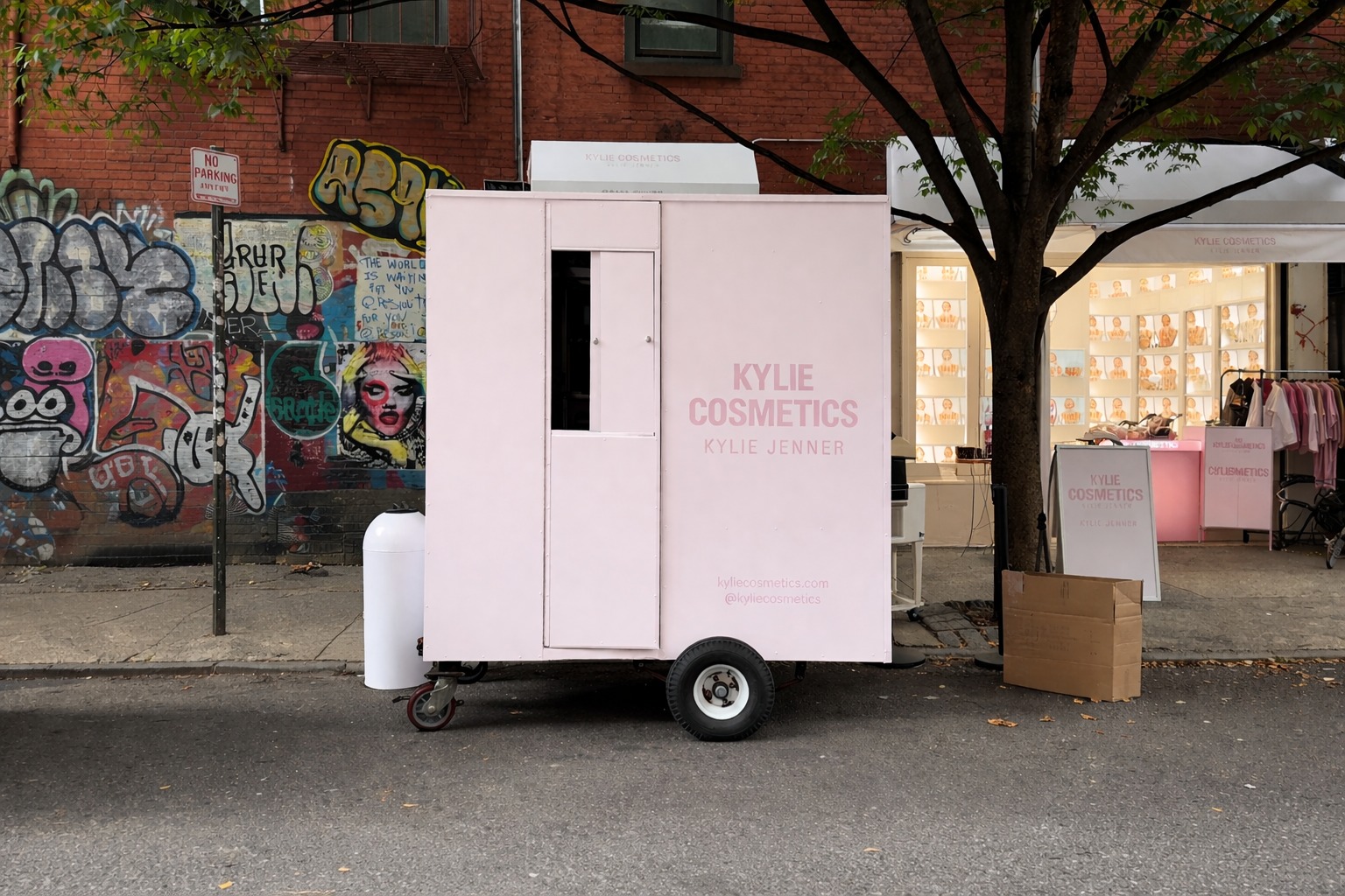 Food Cart Sampling Station